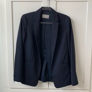 Everlane The Italian GoWeave Classic Blazer in Navy 6